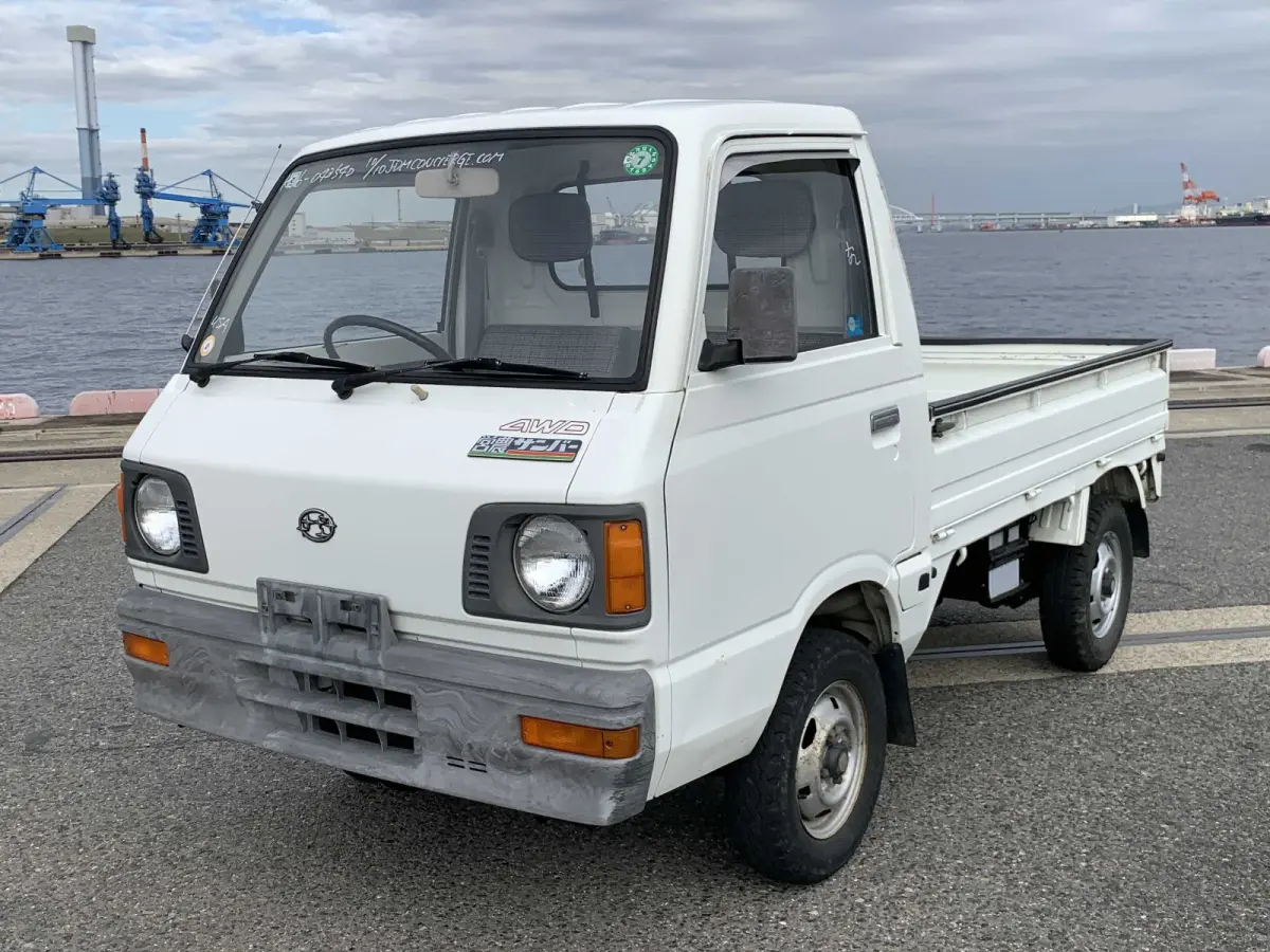 1988 Subaru Sambar, 4WD, a Kei Truck, for sale at Sunshine Imports in Austin, TX (photo 2 of 12)