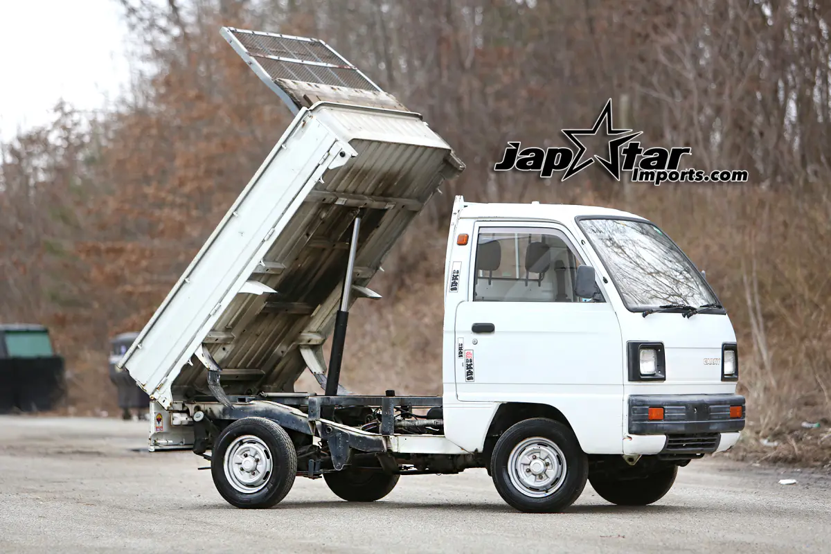 1988 Suzuki Carry Dump, a Kei Truck, for sale at Street Legal Mini Trucks in Philadelphia, PA (photo 1 of 6)