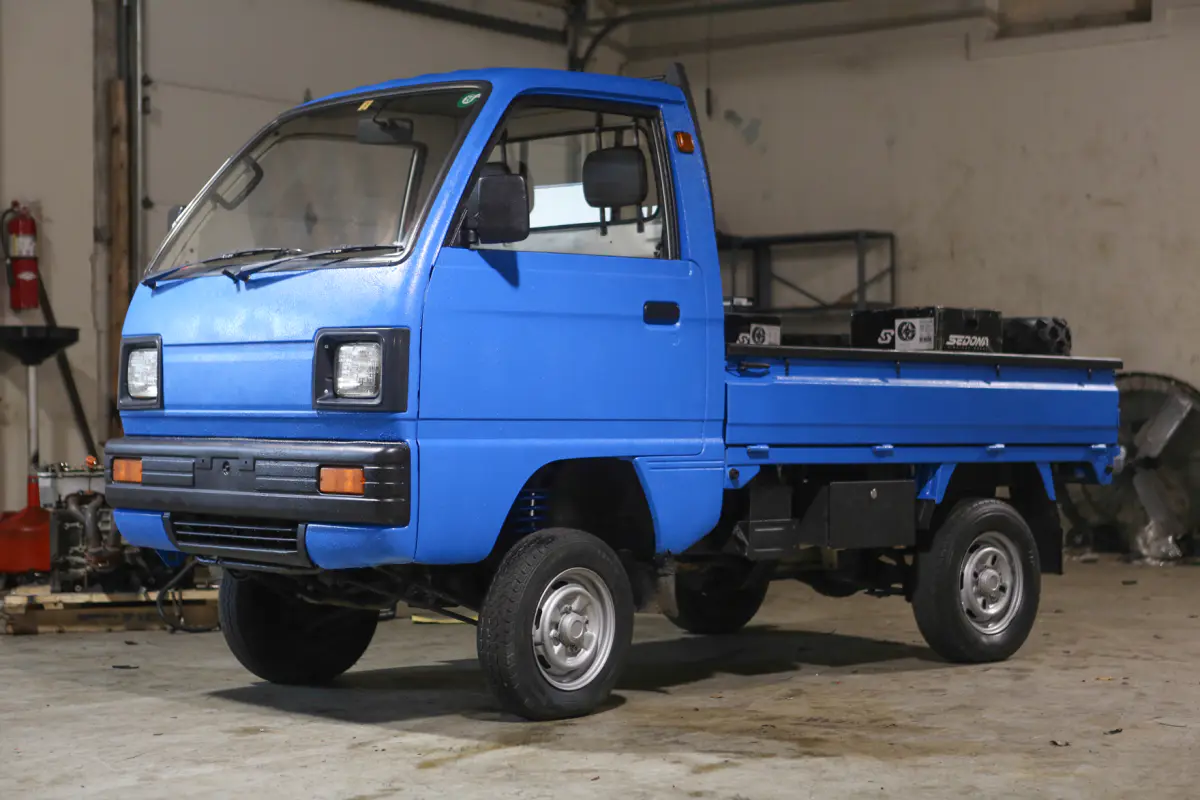 1988 Suzuki Carry, a Kei Truck, for sale at Street Legal Mini Trucks in Philadelphia, PA (photo 1 of 12)