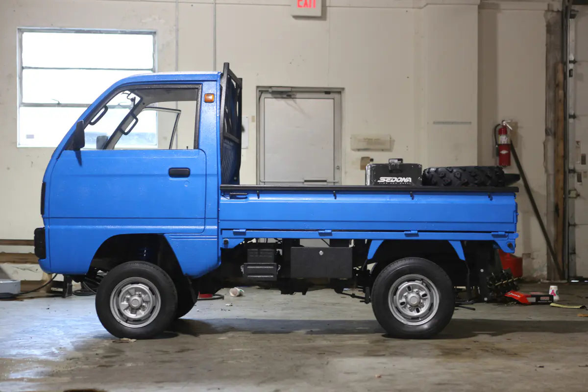 1988 Suzuki Carry, a Kei Truck, for sale at Street Legal Mini Trucks in Philadelphia, PA (photo 3 of 12)