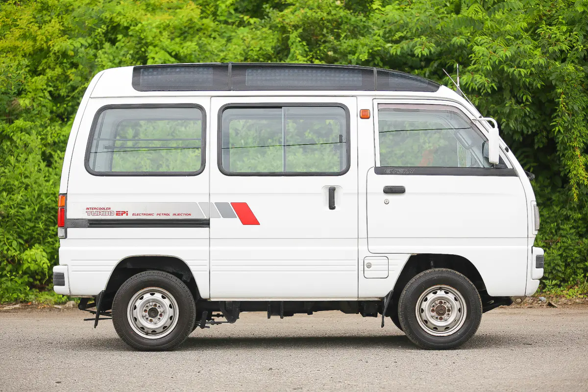 1988 Suzuki Every Turbo, a Kei Van, for sale at Street Legal Mini Trucks in Philadelphia, PA (photo 5 of 12)