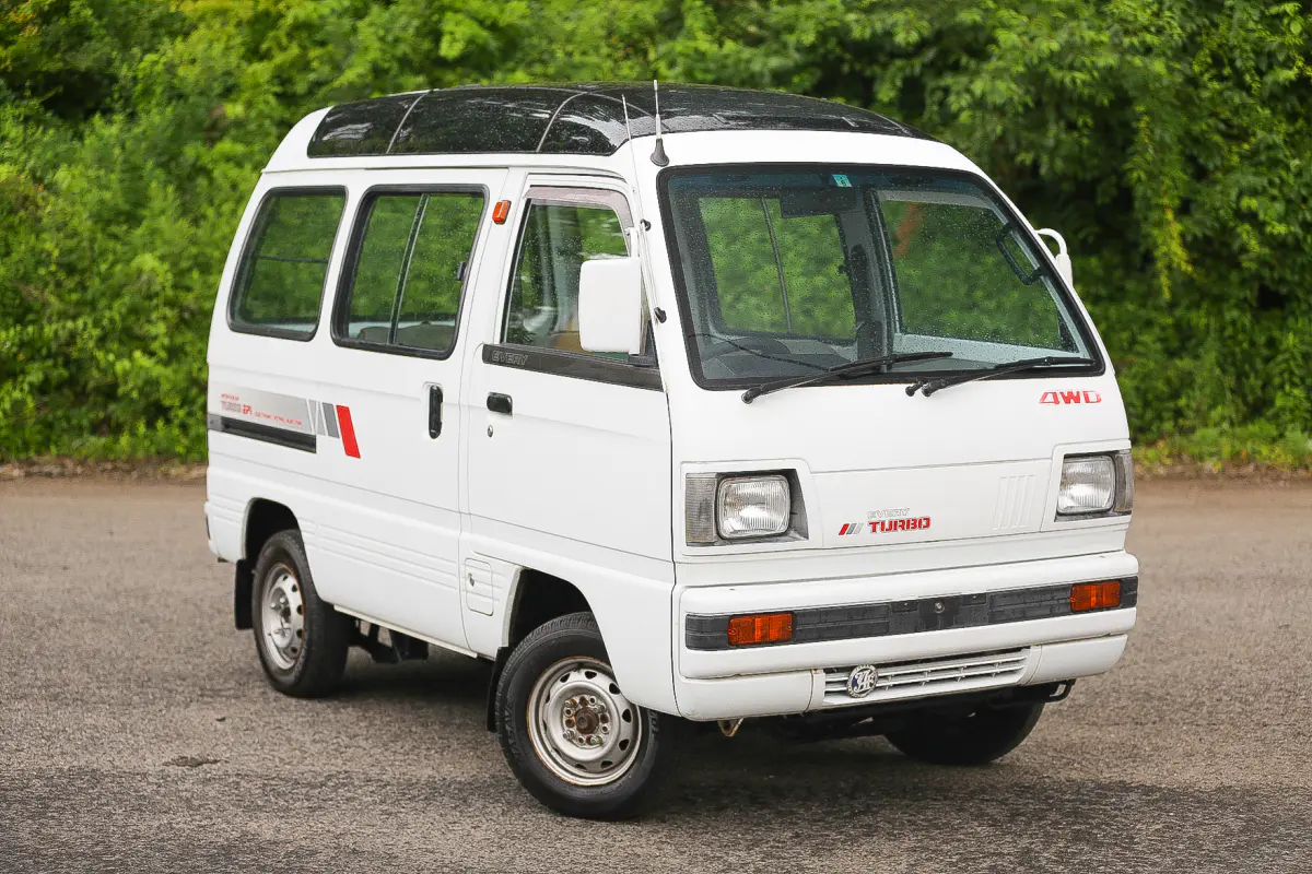 1988 Suzuki Every Turbo, a Kei Van, for sale at Street Legal Mini Trucks in Philadelphia, PA (photo 8 of 12)