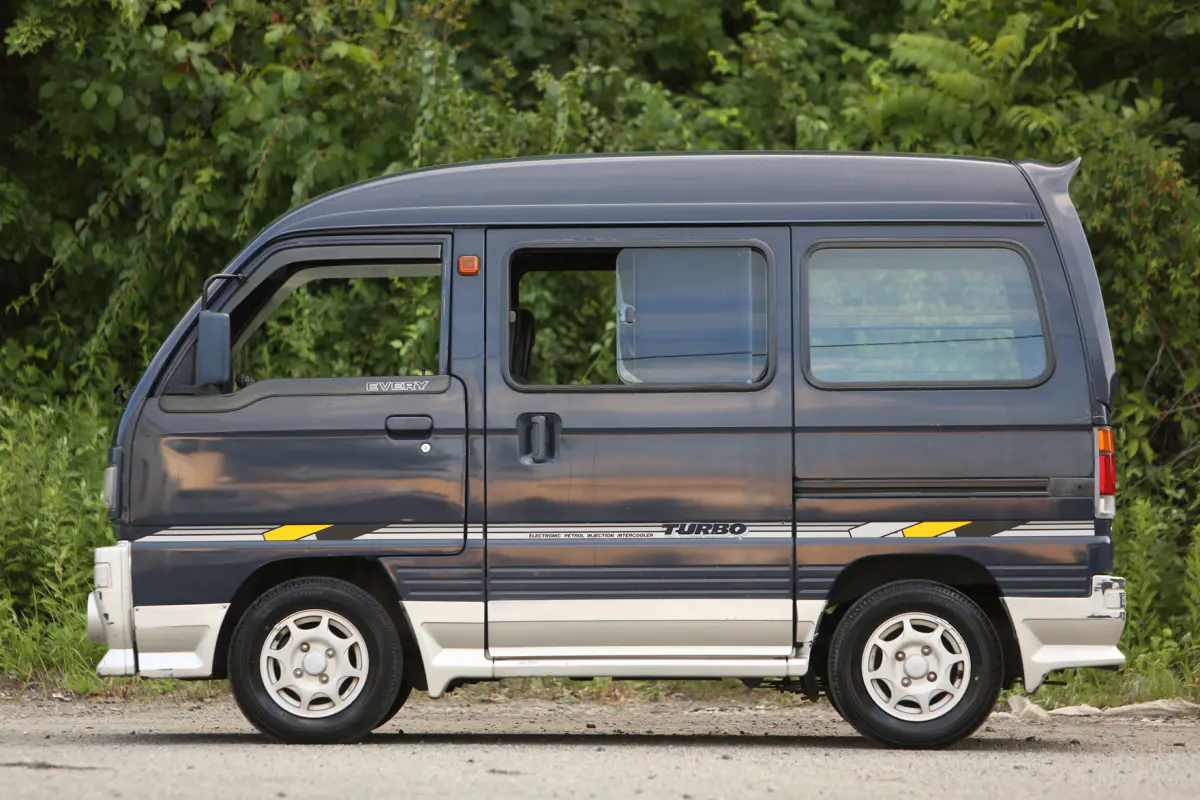 1989 Suzuki Every Van Turbo, a Kei Van, for sale at Street Legal Mini Trucks in Philadelphia, PA (photo 5 of 12)