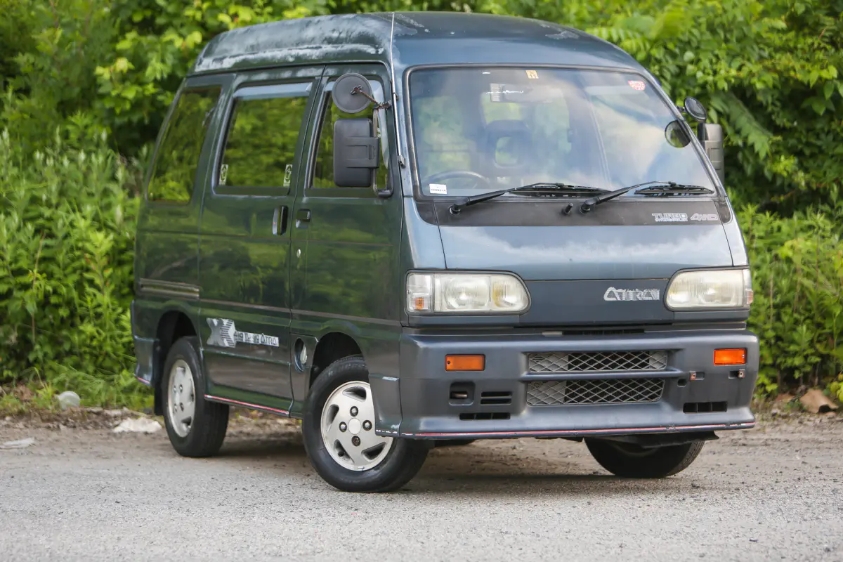 1990 Daihatsu Atrai Turbo, a Kei Van, for sale at Street Legal Mini Trucks in Philadelphia, PA (photo 1 of 12)