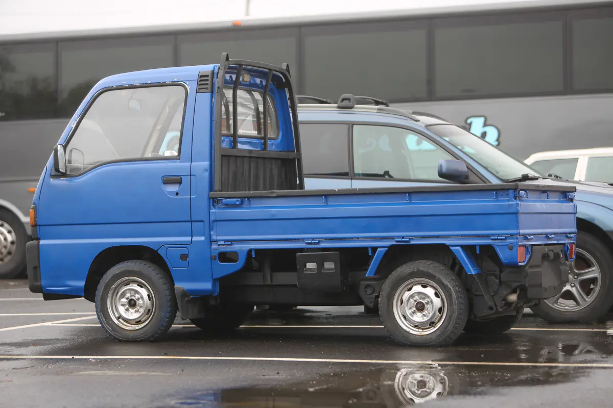 1990 Subaru Sambar SUPERCHARGED, a Kei Truck, for sale at Street Legal Mini Trucks in Philadelphia, PA (photo 11 of 12)