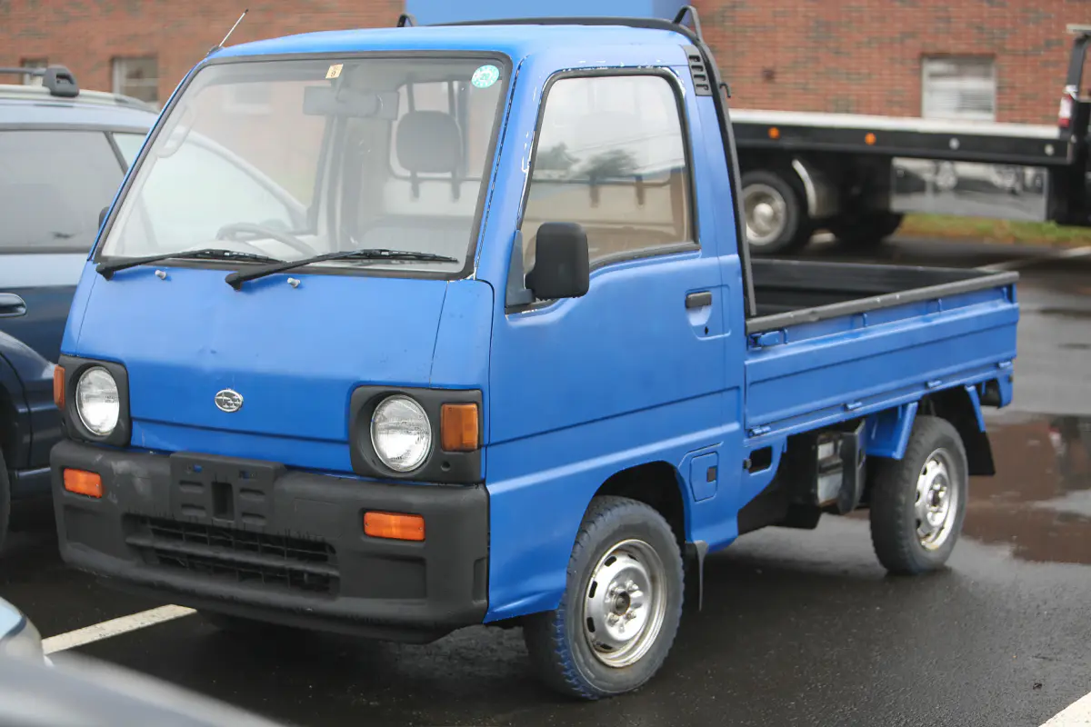 1990 Subaru Sambar SUPERCHARGED, a Kei Truck, for sale at Street Legal Mini Trucks in Philadelphia, PA (photo 3 of 12)