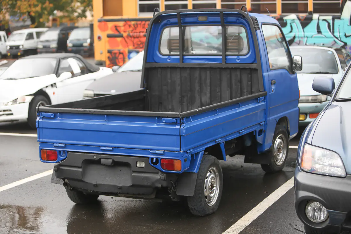 1990 Subaru Sambar SUPERCHARGED, a Kei Truck, for sale at Street Legal Mini Trucks in Philadelphia, PA (photo 5 of 12)