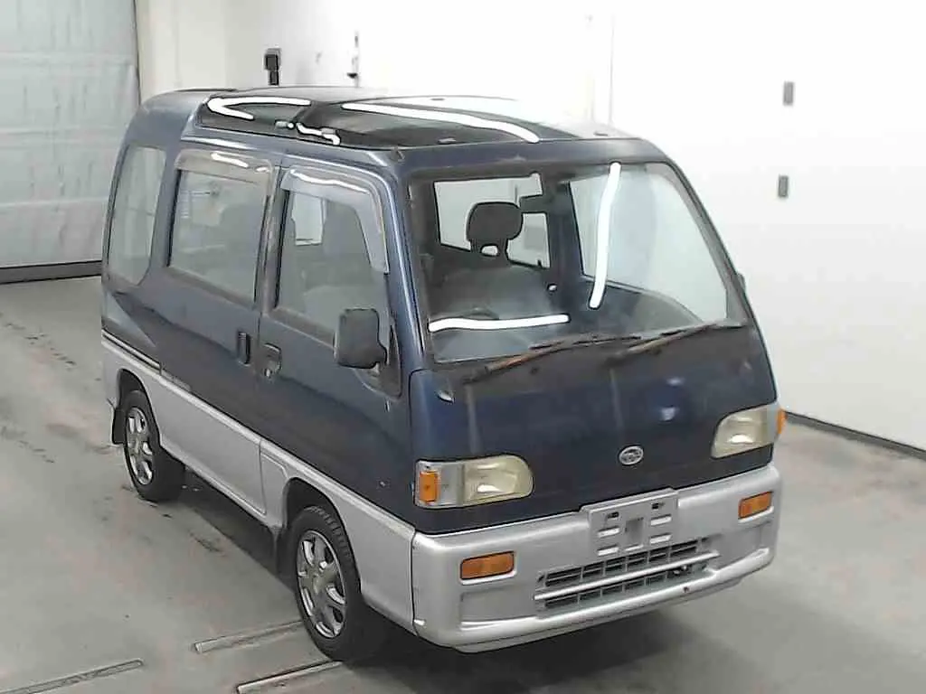 1990 Subaru Sambar Van Supercharger, a Kei Van, for sale at Street Legal Mini Trucks in Philadelphia, PA (photo 2 of 12)