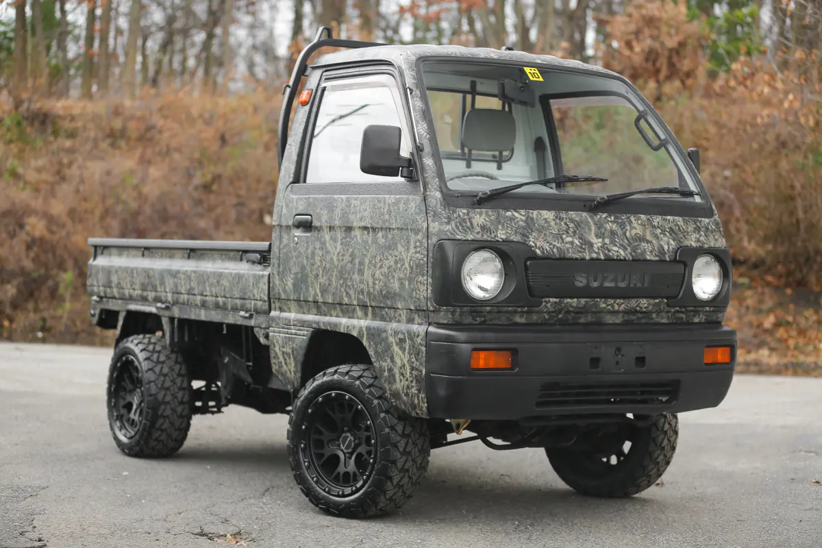 1990 Suzuki Carry, a Kei Truck, for sale at Street Legal Mini Trucks in Philadelphia, PA (photo 1 of 12)