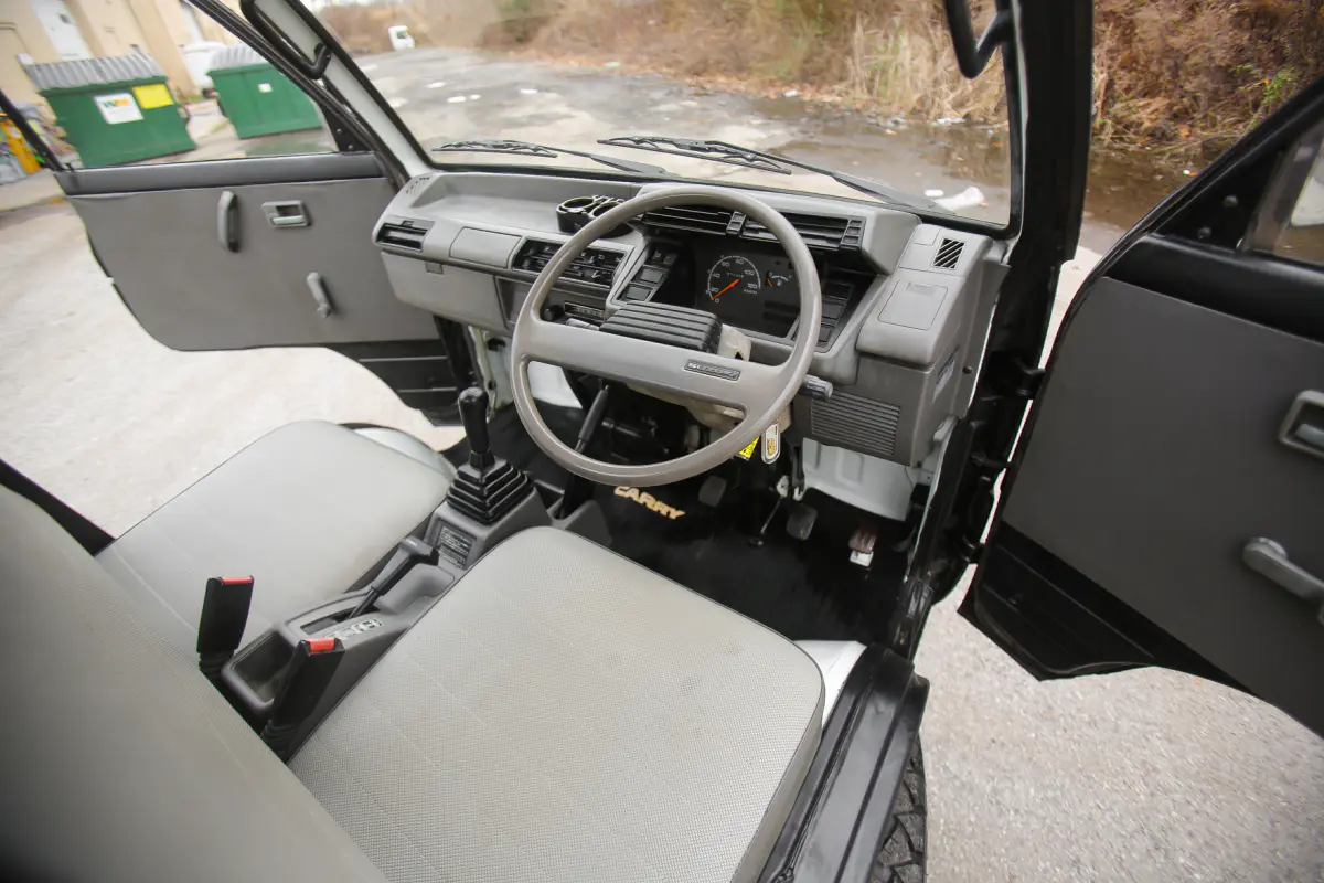 1990 Suzuki Carry, a Kei Truck, for sale at Street Legal Mini Trucks in Philadelphia, PA (photo 3 of 12)