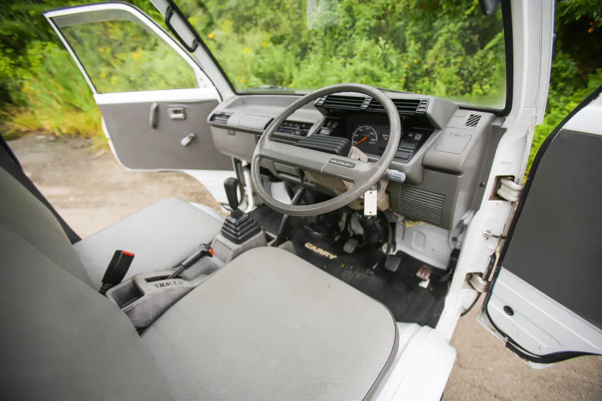 1990 Suzuki Carry, a Kei Truck, for sale at Street Legal Mini Trucks in Philadelphia, PA (photo 3 of 12)