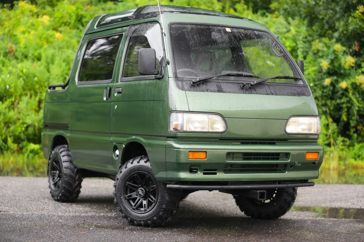 1991 Atrai Deck Van Turbo, a Kei Truck, for sale at Street Legal Mini Trucks in Philadelphia, PA (photo 1 of 12)