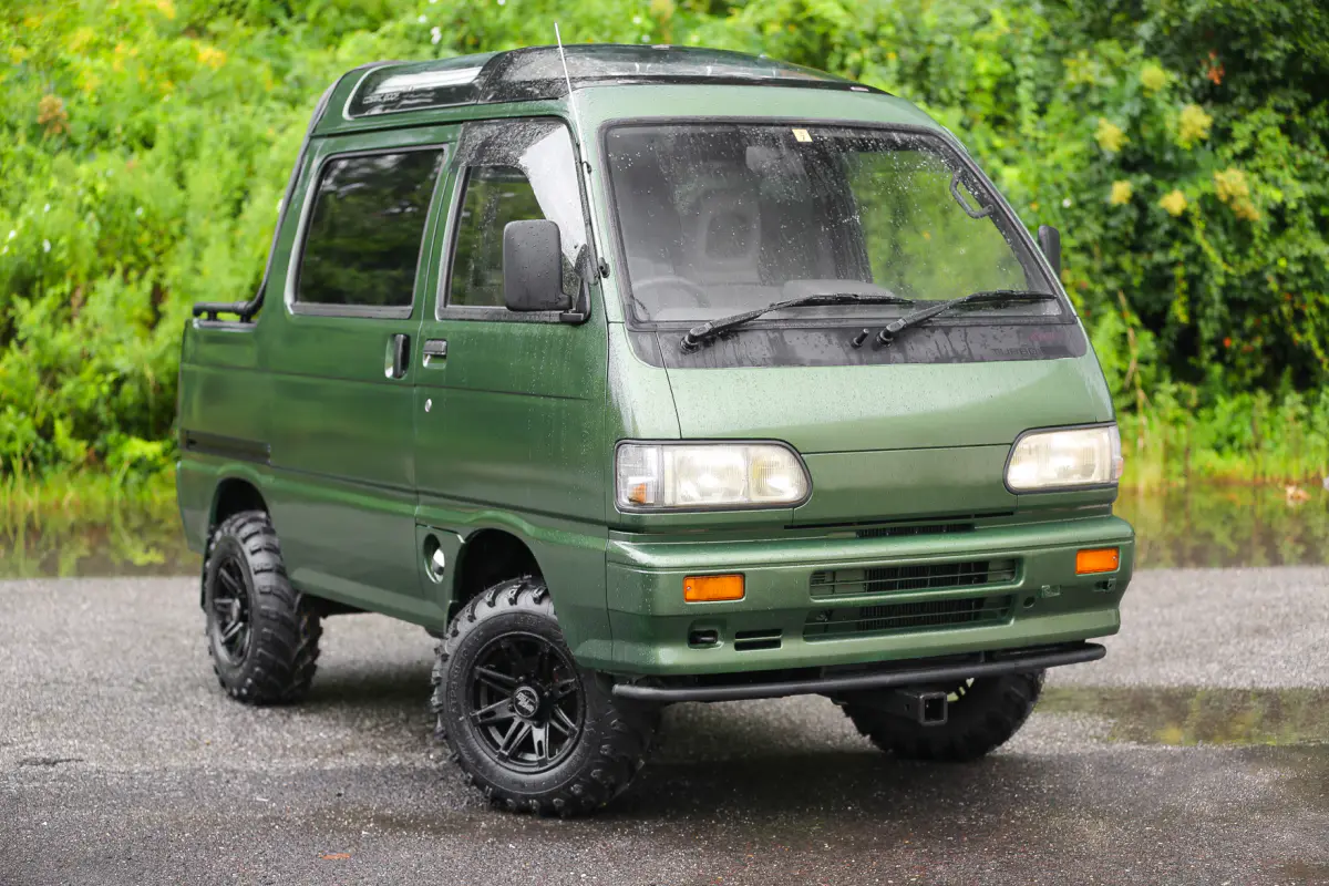 1991 Atrai Deck Van Turbo, a Kei Truck, for sale at Street Legal Mini Trucks in Philadelphia, PA (photo 12 of 12)