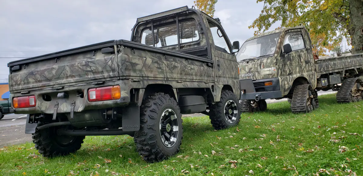 1991 Honda Acty ATACK 4WD, a Kei Truck, for sale at Street Legal Mini Trucks in Philadelphia, PA (photo 2 of 12)