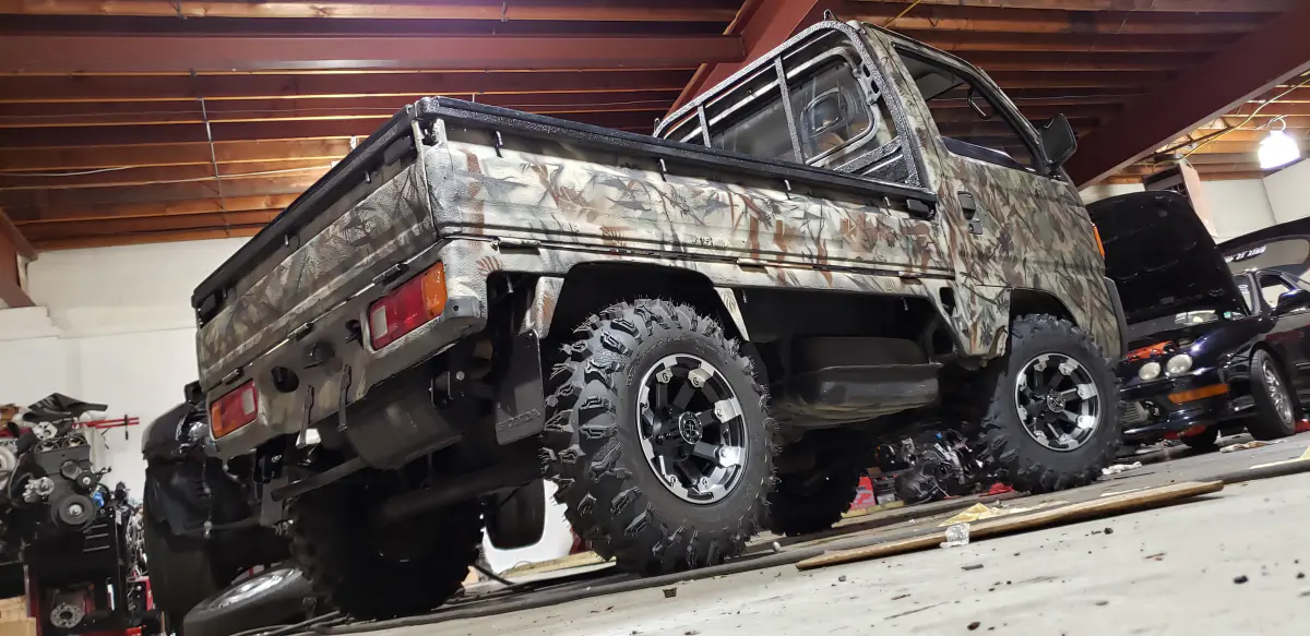 1991 Honda Acty ATACK 4WD, a Kei Truck, for sale at Street Legal Mini Trucks in Philadelphia, PA (photo 4 of 12)