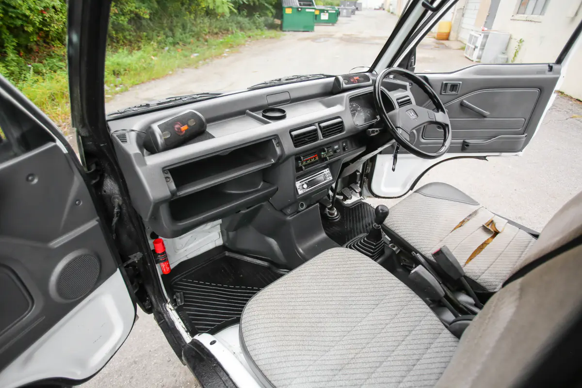 1991 Honda Acty, a Kei Truck, for sale at Street Legal Mini Trucks in Philadelphia, PA (photo 3 of 12)