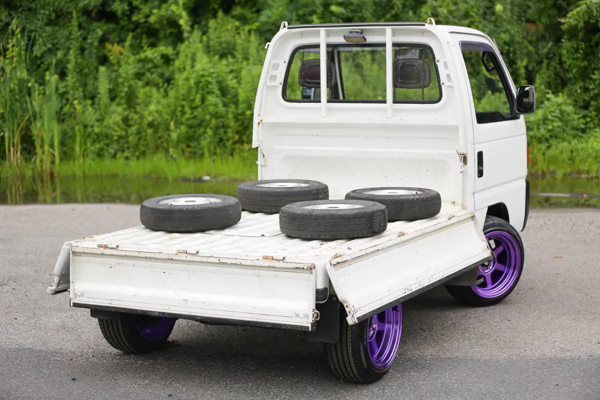 1991 Honda Acty, a Kei Truck, for sale at Street Legal Mini Trucks in Philadelphia, PA (photo 4 of 12)