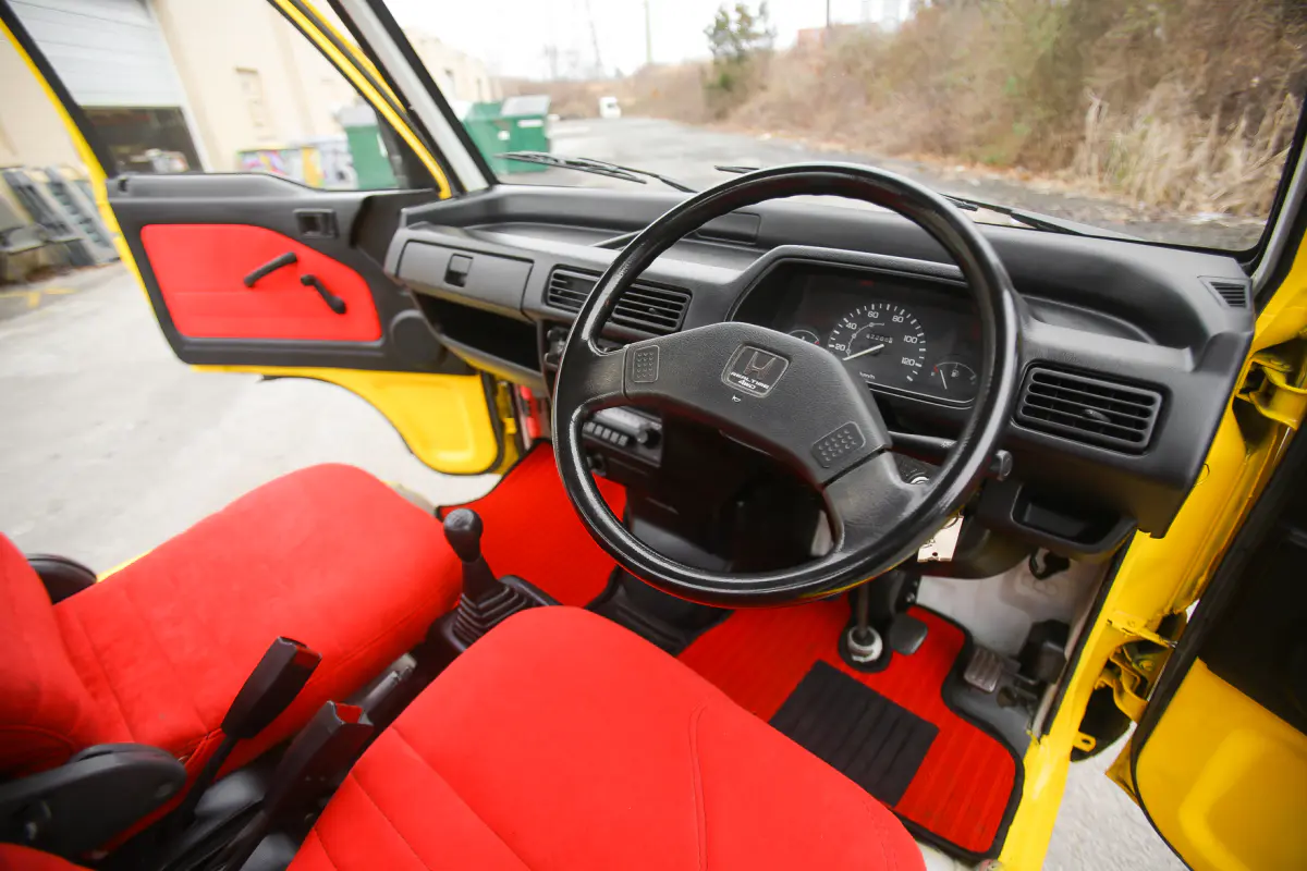 1991 Honda Acty, a Kei Truck, for sale at Street Legal Mini Trucks in Philadelphia, PA (photo 2 of 12)