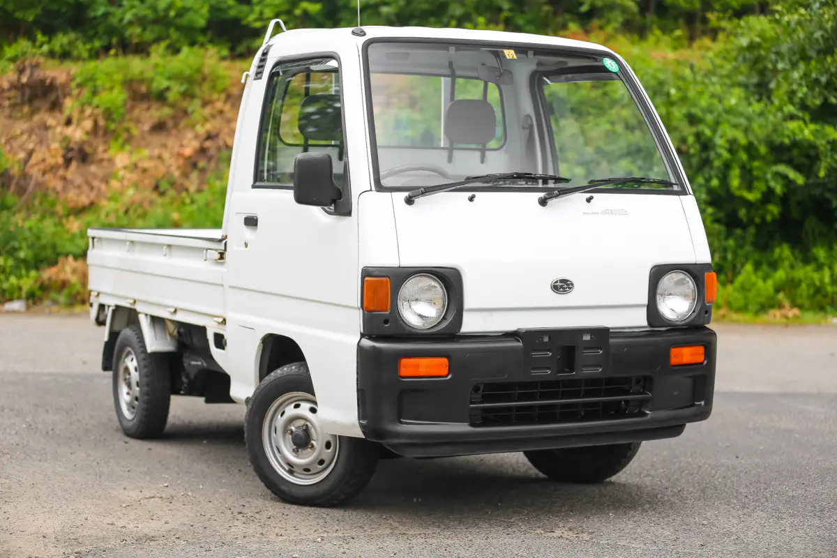 1991 Subaru Sambar Supercharger, a Kei Truck, for sale at Street Legal Mini Trucks in Philadelphia, PA (photo 1 of 12)