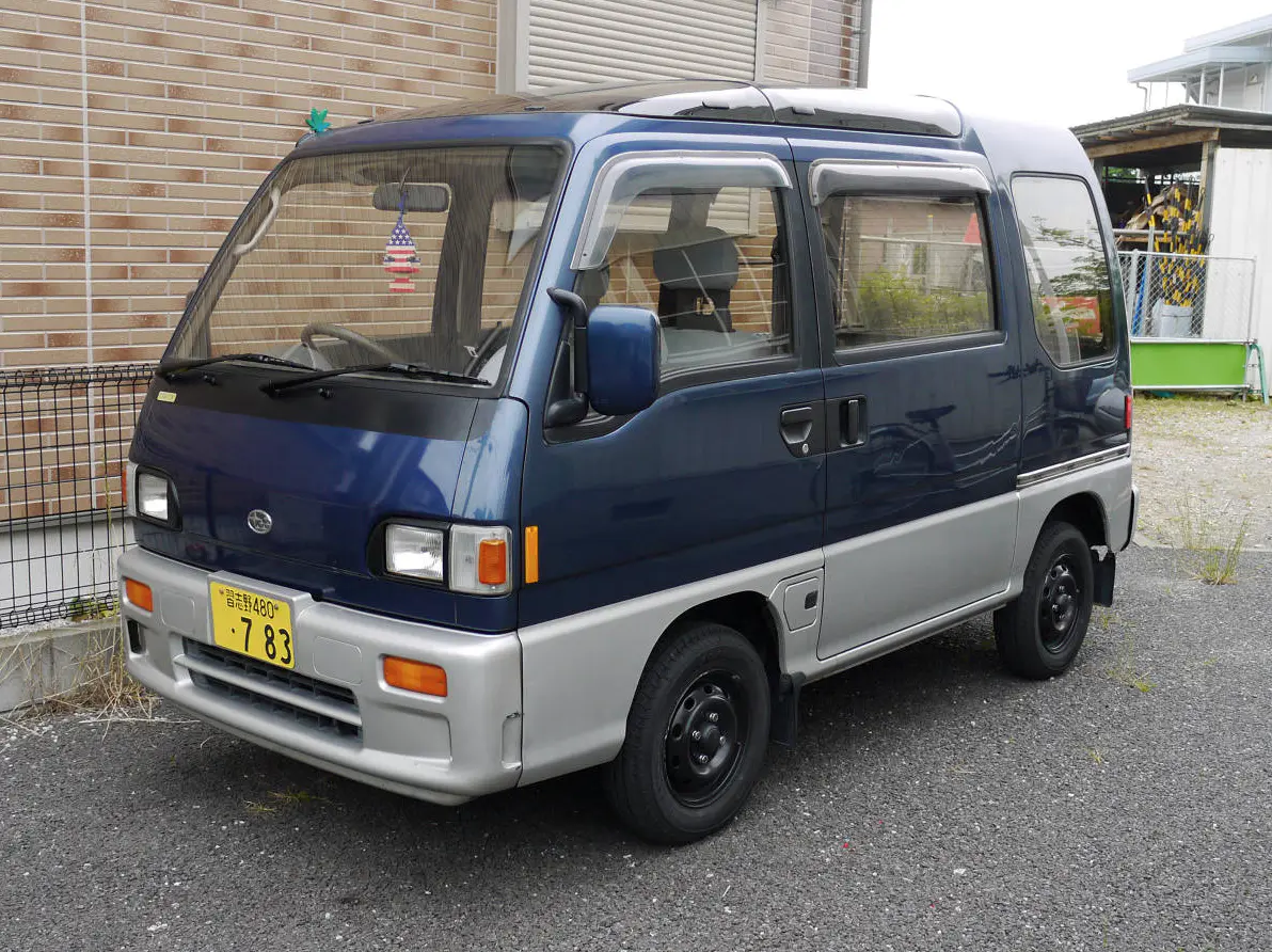 1991 Subaru Sambar Try Supercharged, a Kei Truck, for sale at Street Legal Mini Trucks in Philadelphia, PA (photo 5 of 12)