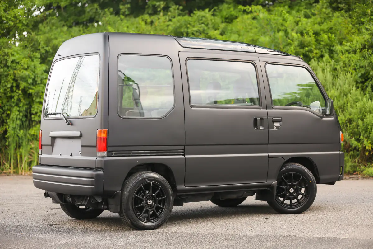 1991 Subaru Sambar Van Supercharged, a Kei Van, for sale at Street Legal Mini Trucks in Philadelphia, PA (photo 3 of 12)