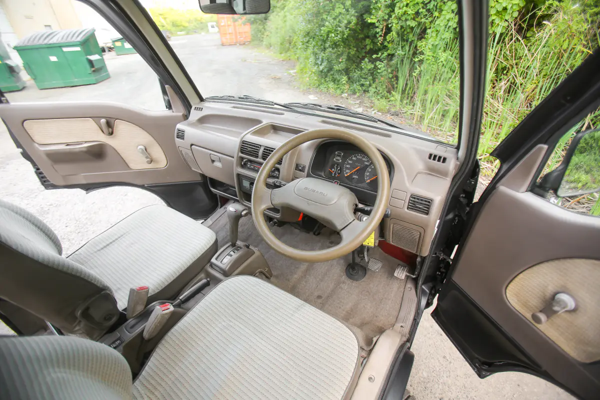 1991 Subaru Sambar Van Supercharged, a Kei Van, for sale at Street Legal Mini Trucks in Philadelphia, PA (photo 5 of 12)