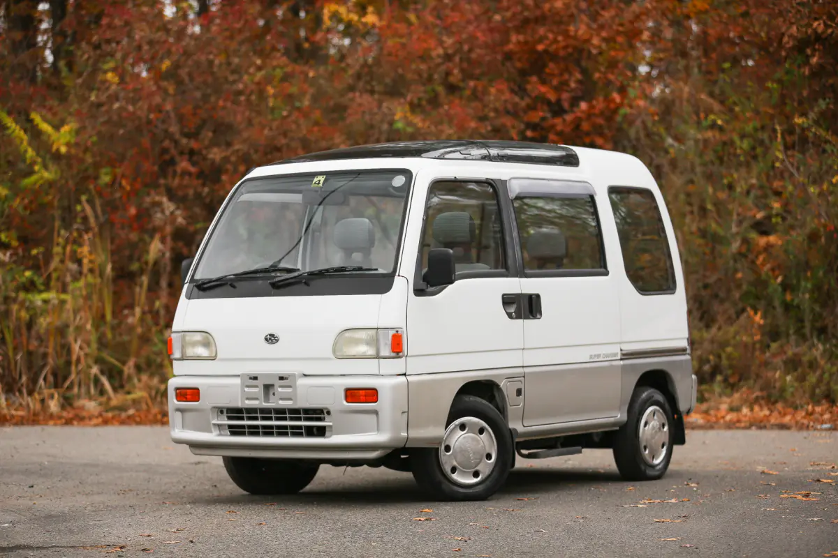 1991 Subaru Sambar Van Supercharger, a Kei Van, for sale at Street Legal Mini Trucks in Philadelphia, PA (photo 2 of 12)