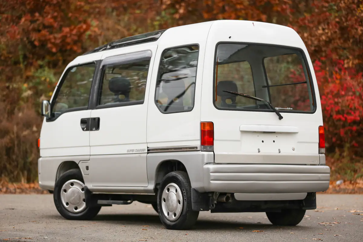 1991 Subaru Sambar Van Supercharger, a Kei Van, for sale at Street Legal Mini Trucks in Philadelphia, PA (photo 3 of 12)