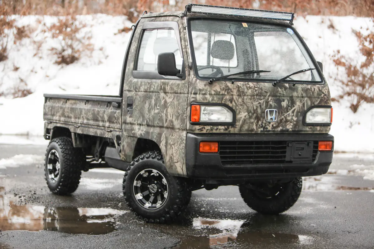1992 Honda Acty Attack, a Kei Truck, for sale at Street Legal Mini Trucks in Philadelphia, PA (photo 1 of 12)