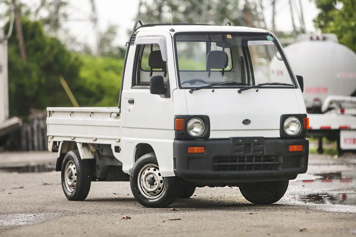 1992 Subaru Sambar 2WD, a Kei Truck, for sale at Street Legal Mini Trucks in Philadelphia, PA (photo 1 of 12)