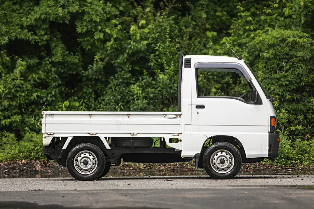 1992 Subaru Sambar 2WD, a Kei Truck, for sale at Street Legal Mini Trucks in Philadelphia, PA (photo 3 of 12)