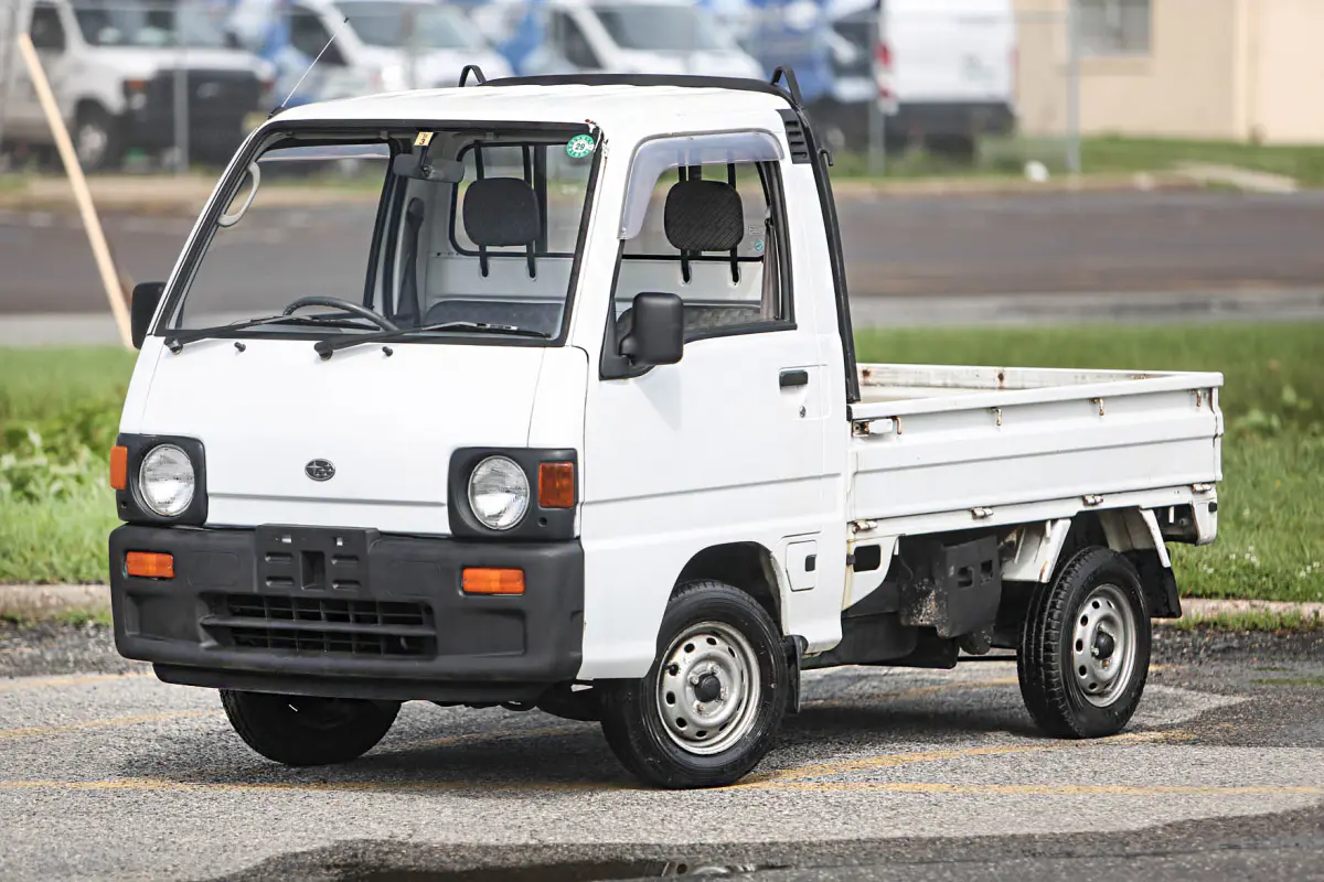 1992 Subaru Sambar 2WD, a Kei Truck, for sale at Street Legal Mini Trucks in Philadelphia, PA (photo 5 of 12)
