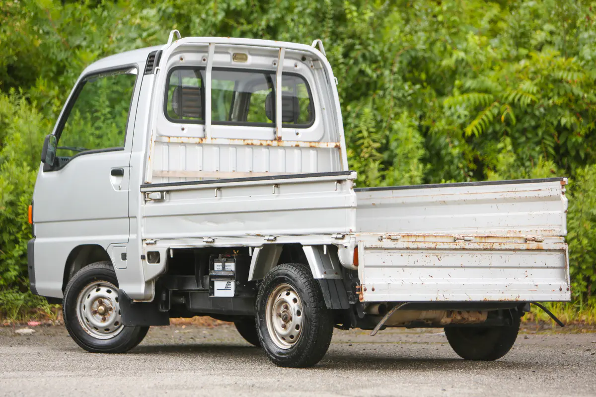 1992 Subaru Sambar Supercharged, a Kei Truck, for sale at Street Legal Mini Trucks in Philadelphia, PA (photo 4 of 12)