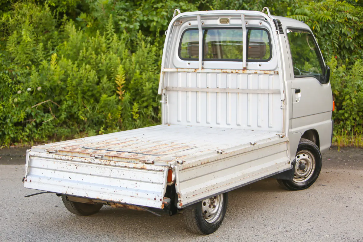 1992 Subaru Sambar Supercharged, a Kei Truck, for sale at Street Legal Mini Trucks in Philadelphia, PA (photo 5 of 12)