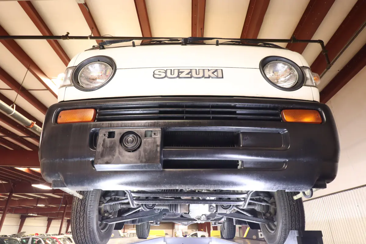1992 Suzuki Carry Dump Bed, a white Kei Truck, for sale at Duncan Imports & Classic Cars in Christiansburg, VA (photo 38 of 59)