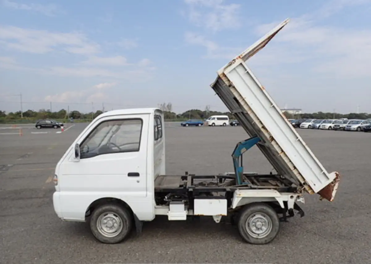 1992 Suzuki Carry Dump, a Kei Truck, for sale at Street Legal Mini Trucks in Philadelphia, PA (photo 1 of 12)