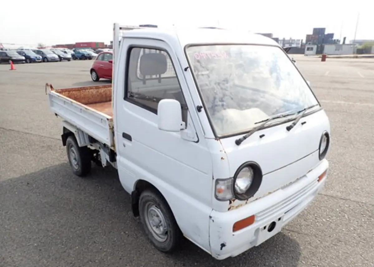 1992 Suzuki Carry Dump, a Kei Truck, for sale at Street Legal Mini Trucks in Philadelphia, PA (photo 3 of 12)