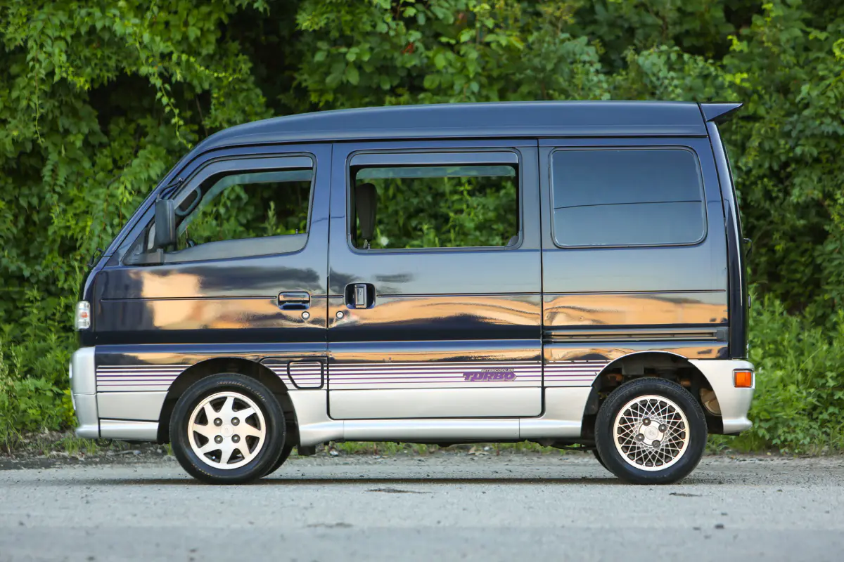 1992 Suzuki Every Van 4WD Turbo, a Kei Van, for sale at Street Legal Mini Trucks in Philadelphia, PA (photo 6 of 12)
