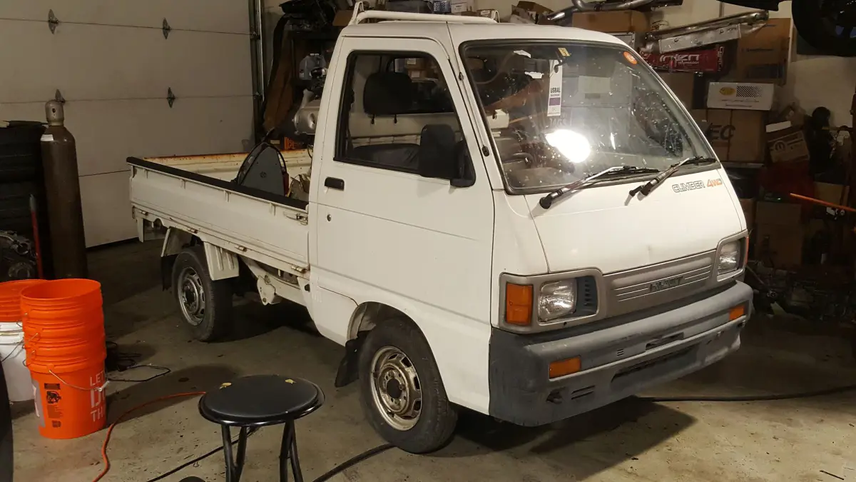 1993 Daihatsu Hijet, a Kei Truck, for sale at Street Legal Mini Trucks in Philadelphia, PA (photo 1 of 1)