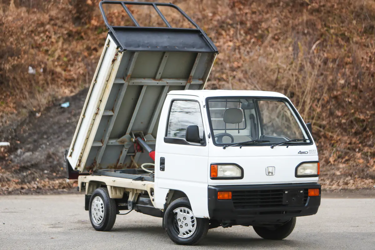 1993 Honda Acty Dump, a Kei Truck, for sale at Street Legal Mini Trucks in Philadelphia, PA (photo 1 of 12)