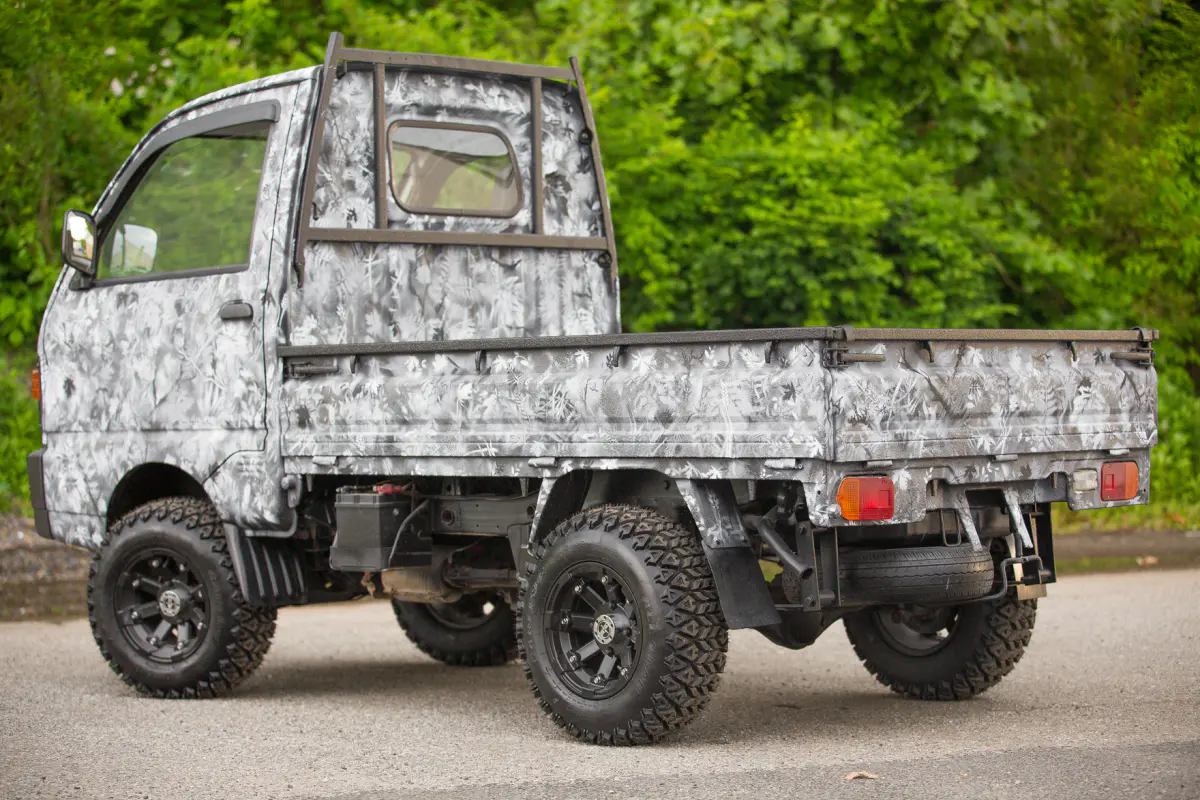 1993 Mitsubishi Minicab, a Kei Truck, for sale at Street Legal Mini Trucks in Philadelphia, PA (photo 3 of 12)