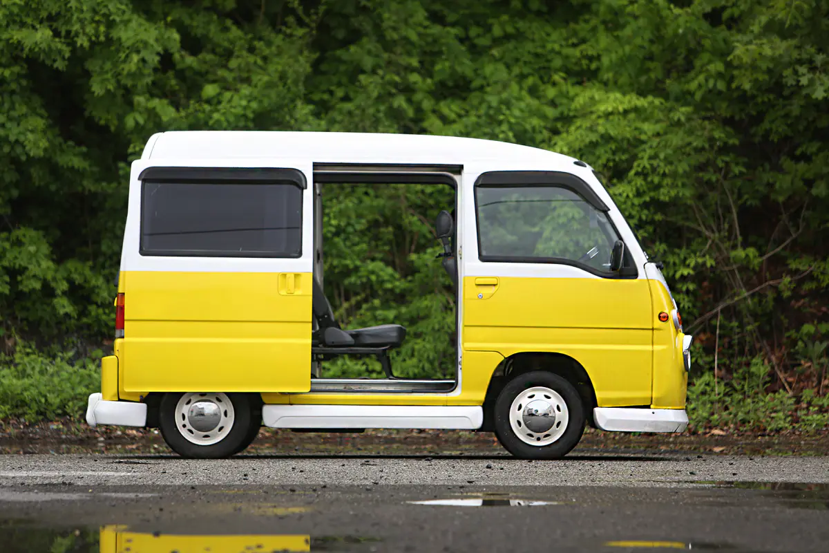 1993 Subaru Sambar VW Van, a Kei Van, for sale at Street Legal Mini Trucks in Philadelphia, PA (photo 6 of 6)