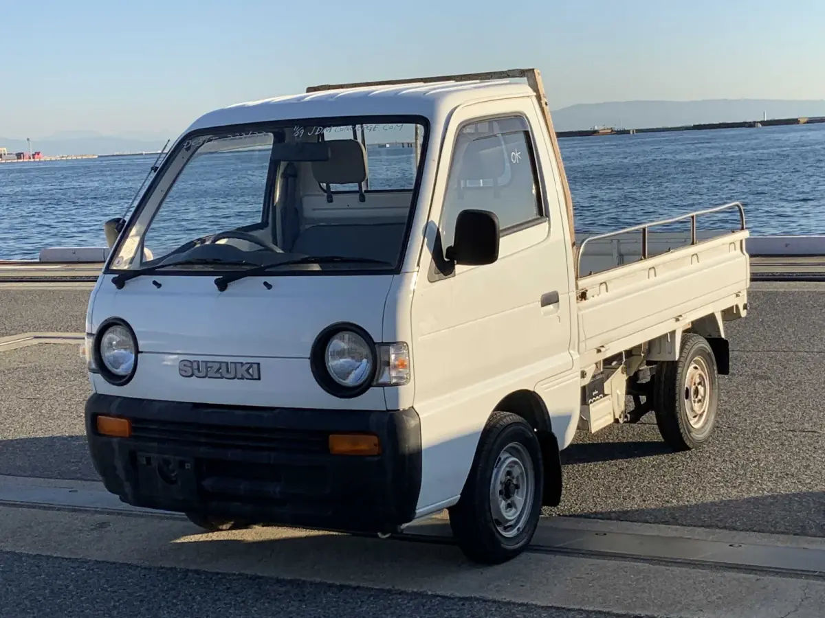 1993 Suzuki Carry, 2WD + Low Miles, a Kei Truck, for sale at Sunshine Imports in Austin, TX (photo 2 of 12)