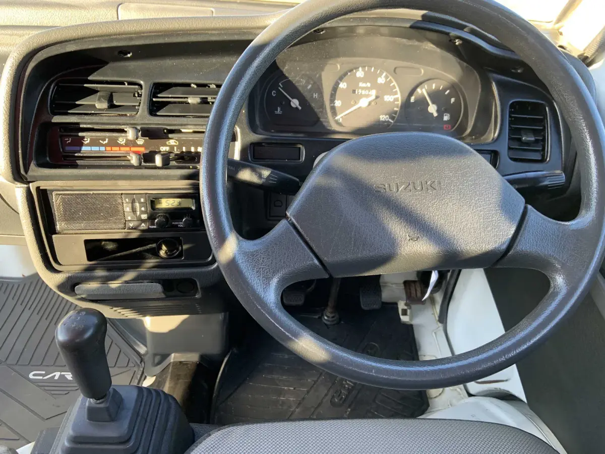 1993 Suzuki Carry, 2WD + Low Miles, a Kei Truck, for sale at Sunshine Imports in Austin, TX (photo 7 of 12)