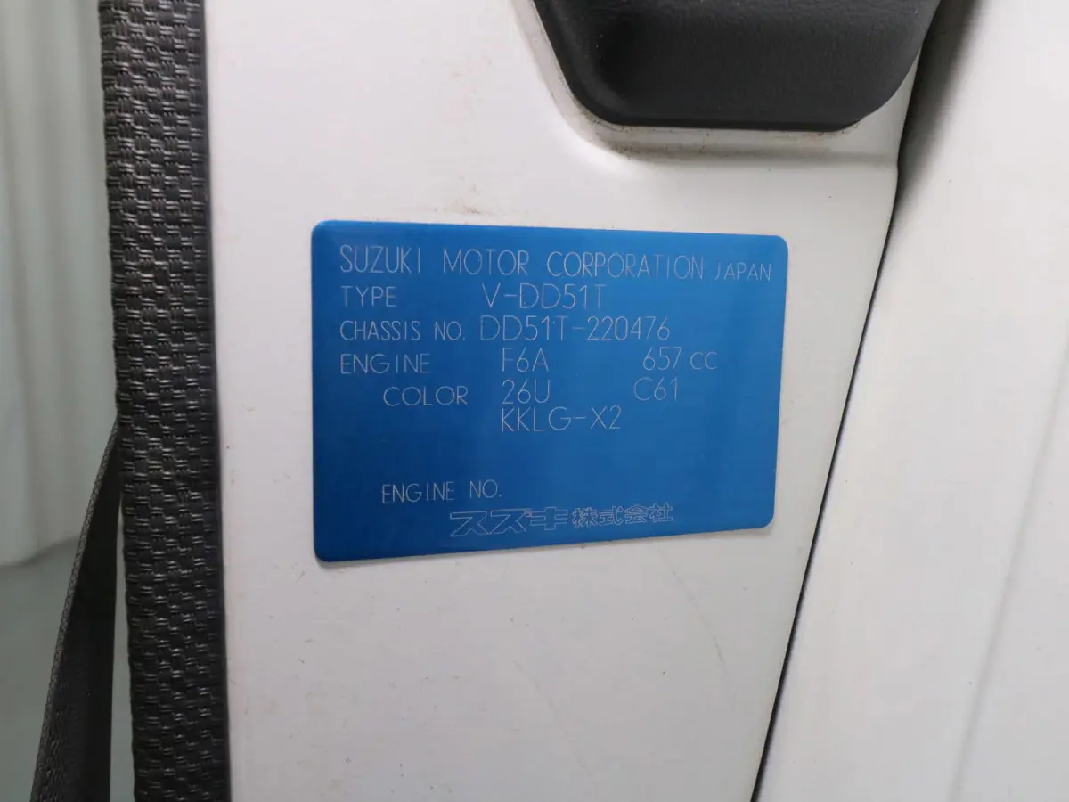 1993 Suzuki Carry, a white Kei Truck, for sale at Duncan Imports & Classic Cars in Christiansburg, VA (photo 41 of 41)