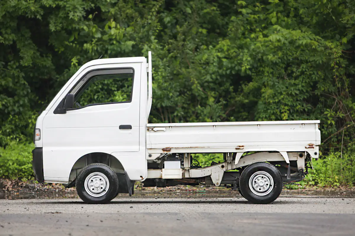 1993 Suzuki Carry, a Kei Truck, for sale at Street Legal Mini Trucks in Philadelphia, PA (photo 3 of 12)