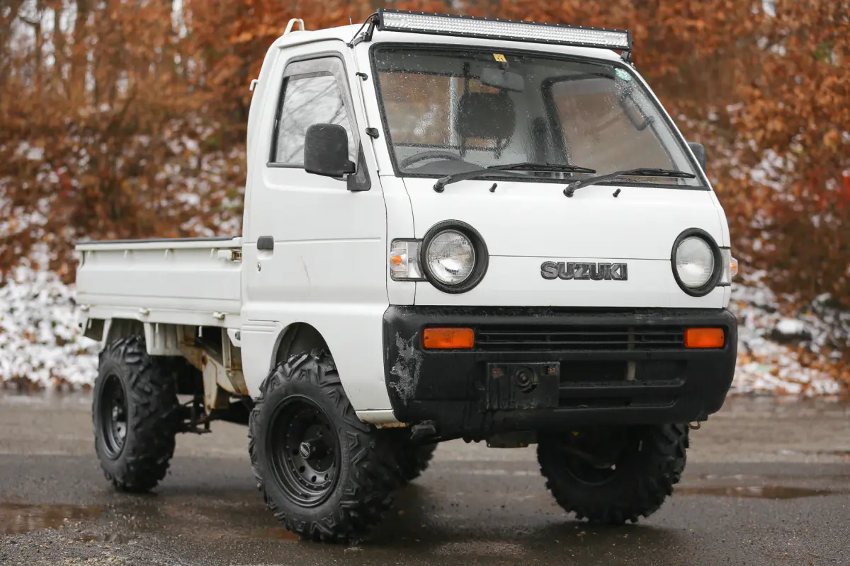 1993 Suzuki Carry, a Kei Truck, for sale at Street Legal Mini Trucks in Philadelphia, PA (photo 1 of 12)