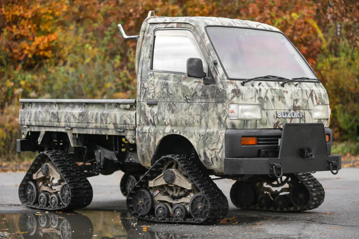 1993 Suzuki Carry with Tracks, a Kei Truck, for sale at Street Legal Mini Trucks in Philadelphia, PA (photo 10 of 12)