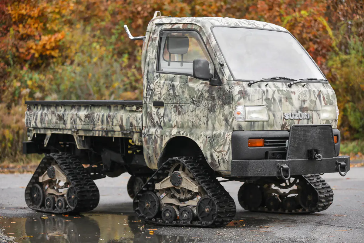 1993 Suzuki Carry with Tracks, a Kei Truck, for sale at Street Legal Mini Trucks in Philadelphia, PA (photo 11 of 12)