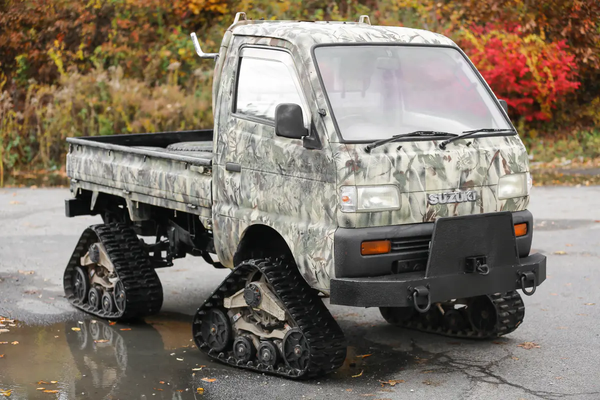 1993 Suzuki Carry with Tracks, a Kei Truck, for sale at Street Legal Mini Trucks in Philadelphia, PA (photo 7 of 12)